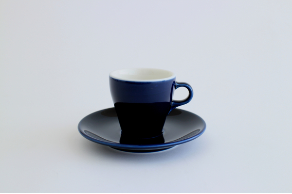 ORIGAMI 3oz エスプレッソカップ＆ソーサー ネイビー