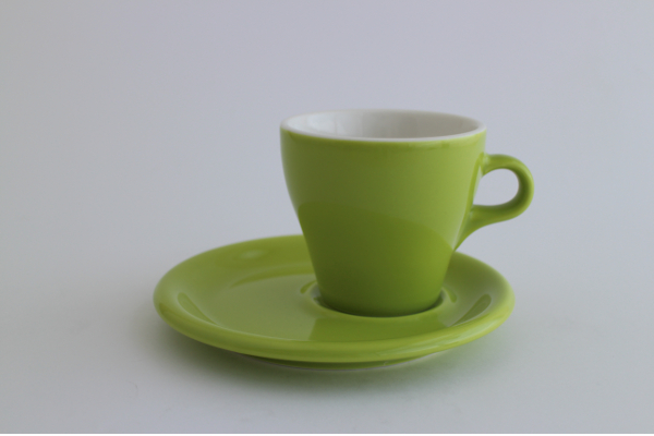 ORIGAMI 8oz ラテカップ＆トレイソーサー グリーン