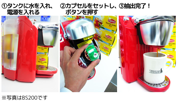 キューリグの簡単な使い方