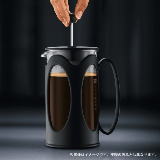 蒸らしてプレス！
