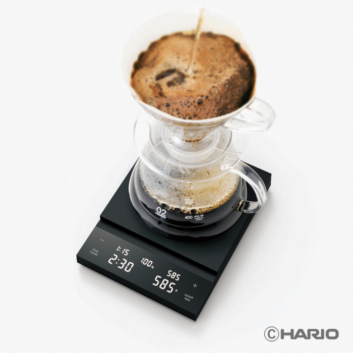 ハリオ コーヒースケール ポラリス ブラック CST-2000-B