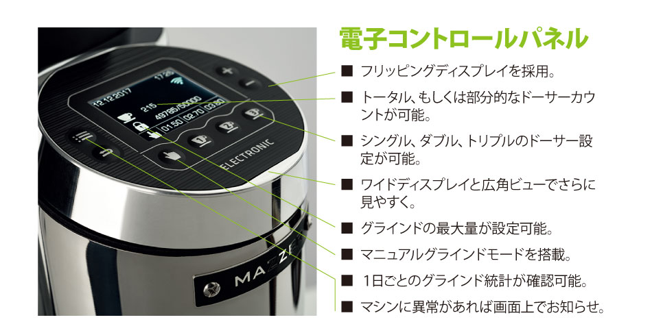 MAZZER SUPER JOLLY V PRO ELECTRONIC スーパージョリーブイプロエレクトロニ 業務用グラインダー