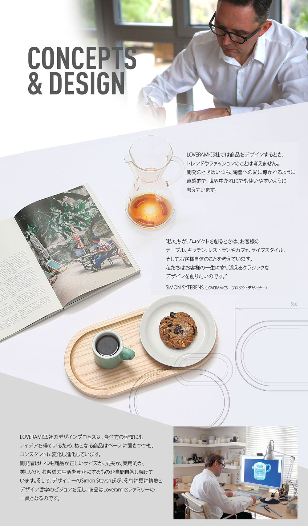LOVERAMICS Egg Cappucinno Cup＆Saucer 250ml