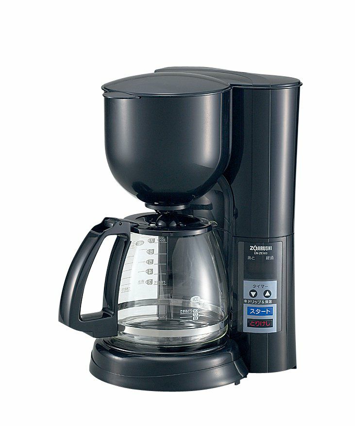 【販売終了】【zojirushi/象印】コーヒーメーカー　珈琲通 EN-ZE100-BA ブラック