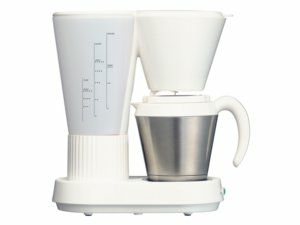 【販売終了】【devicestyle/デバイスタイル】コーヒーメーカー CA-5S-W ホワイト