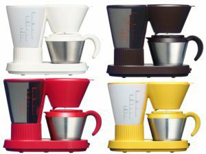 【販売終了】【devicestyle/デバイスタイル】コーヒーメーカー CA-5S-R イタリアンレッド