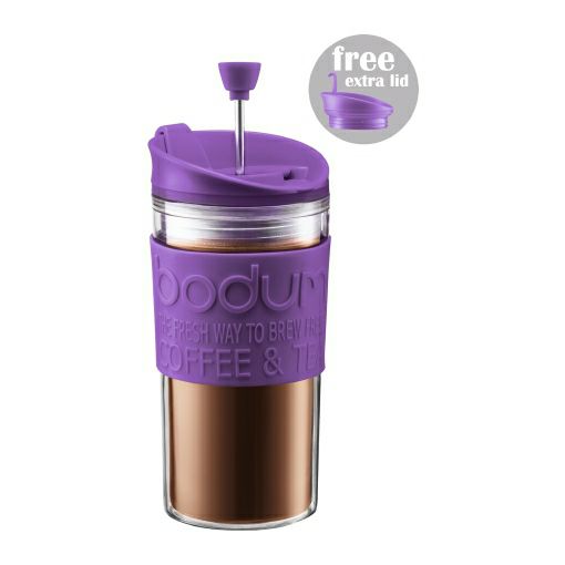 【販売終了】【bodum/ボダム】携帯用フレンチプレス トラベルプレス パープル 0.35L 11102-278B