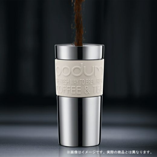 【bodum/ボダム】携帯用フレンチプレス ステンレストラベルプレス ブラック 0.35L K11067-01