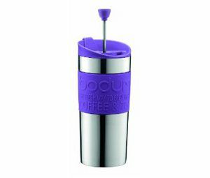 【販売終了】【bodum/ボダム】携帯用フレンチプレス ステンレストラベルプレス パープル 0.35L K11067-278