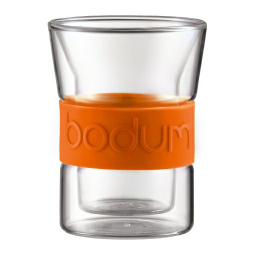 【販売終了】【bodum/ボダム】ボダム プレッソDWグラス 0.3L 10oz オレンジ 10958-106