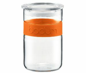 【販売終了】【bodum/ボダム】ボダムプレッソ ストレージ ジャー 0.6L オレンジ 11129-106