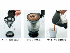 【hario/ハリオ】ドリッパーポット　カフェオール CFO-2B