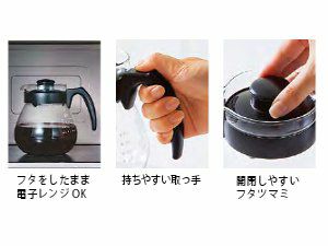 【販売終了】【hario/ハリオ】テコ　ドリッパーセット TCD-100B