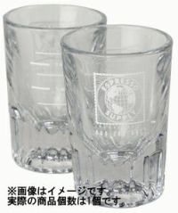 【販売終了】【エスプレッソサプライ】2oz ロゴ入りショットグラス 02169 1個