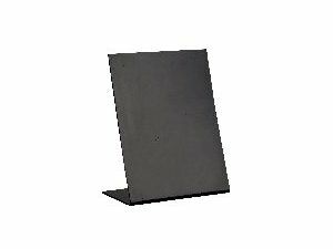 【販売終了】ブラックメニューボード 大 約22cm幅 × 26cm高 06762