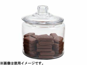 【販売終了】【エスプレッソサプライ】3 Qt Biscottie Jar 06052