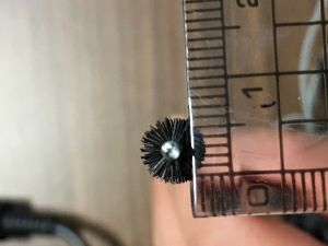 【エスプレッソサプライ】ポルタフィルタースパウトブラシ 02099