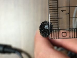 【エスプレッソサプライ】ポルタフィルタースパウトブラシ 02099