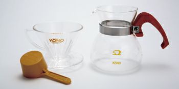 【販売終了】【kono/コーノ】名門2人用ドリッパーセット ウッド（セットのみ）素材：桜 MD-20WD