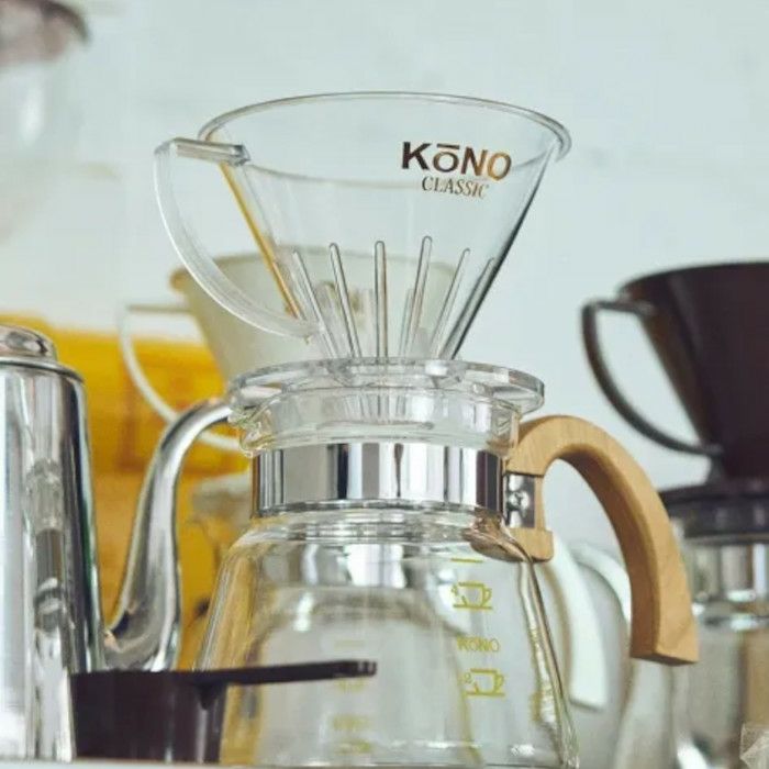 【kono/コーノ】名門4人用ドリッパーセット ウッド（セットのみ）素材：桜 MD-40WD