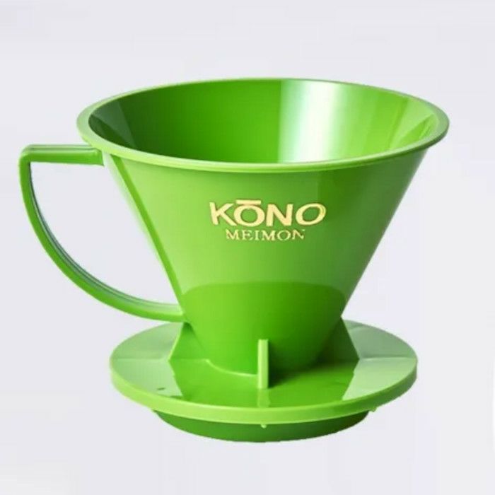 【kono/コーノ】名門フィルター 4人用 ライトグリーン（計量カップなし） MD-41LG