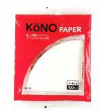 【kono/コーノ】ペーパー 4人用 100枚入 ホワイト MD-45