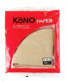 【kono/コーノ】ペーパー 4人用 100枚入 ブラウン MD-45