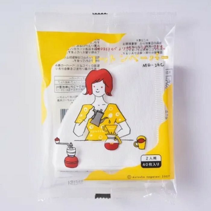 【kono/コーノ】コットンペーパー 2人用 40枚入 MD-26C
