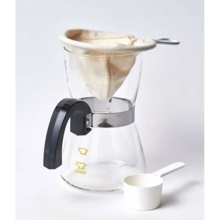 【kono/コーノ】コーヒーサーバーセット 3人用（フタなし） CS-30