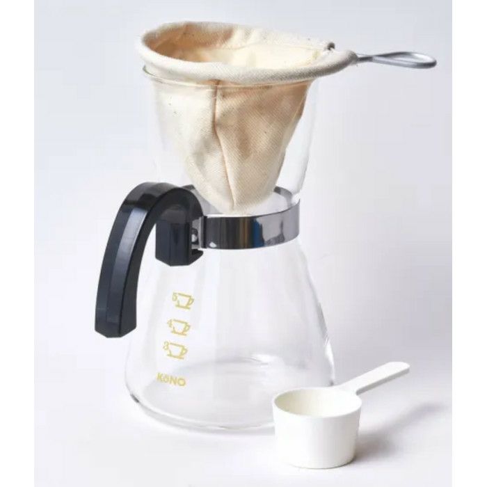 【kono/コーノ】コーヒーサーバーセット 5人用（フタなし） CS-50