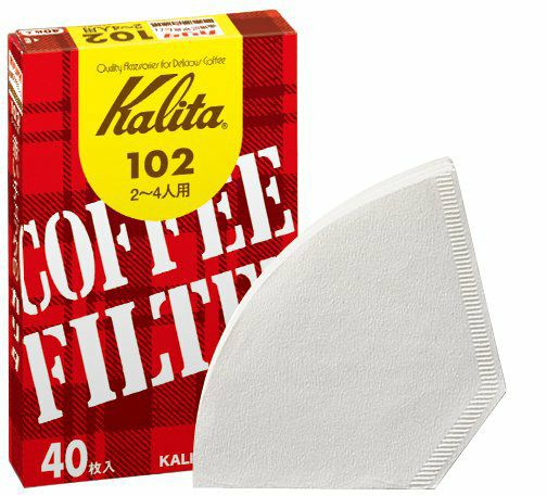 【販売終了】【kalita/カリタ】102濾紙40枚入 13039