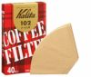 【販売終了】【kalita/カリタ】102濾紙ブラウン40枚入 13143