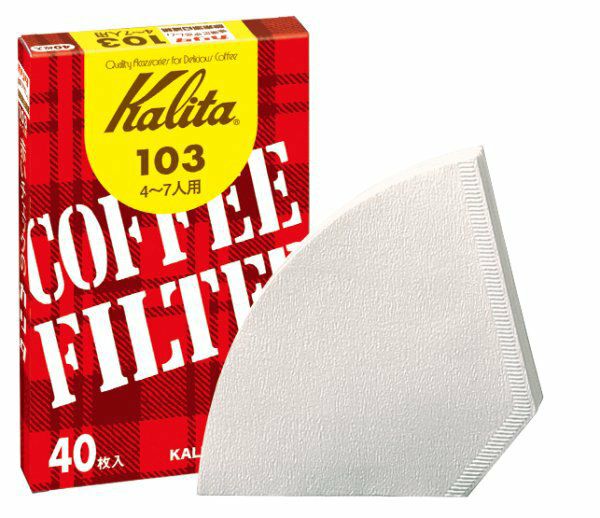【販売終了】【kalita/カリタ】103濾紙40枚入 15027