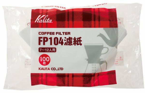 【kalita/カリタ】FP104濾紙100枚入 17029