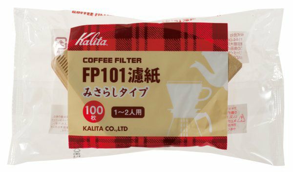 【kalita/カリタ】FP101濾紙ブラウン100枚入 11111