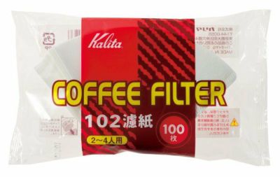 【kalita/カリタ】NK102濾紙100枚入 13123