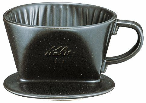 【kalita/カリタ】ドリッパー 101-ロトブラック #01005