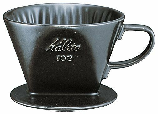 【kalita/カリタ】ドリッパー 102-ロトブラック 02005