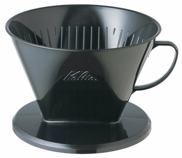 【販売終了】【kalita/カリタ】ドリッパー 104-KPブラック 07007