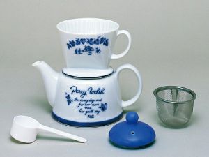 【販売終了】【kalita/カリタ】陶器製器具 ツーウェイドリップセット ポエム 35075