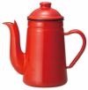 【kalita/カリタ】コーヒー達人・ペリカン1L レッド 52123