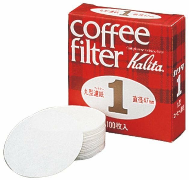 【kalita/カリタ】丸型濾紙#1 21003