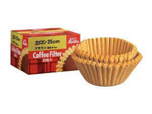 【kalita/カリタ】立ロシ25cm(50枚) ブラウン 22193