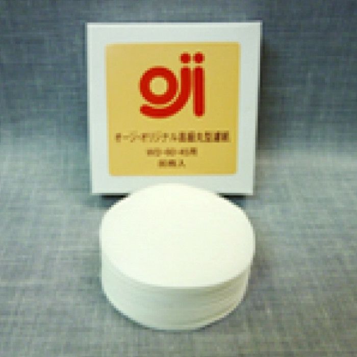 【oji/オージ】オージ・オリジナル高級丸型濾紙 WD-60・45用 80枚入り