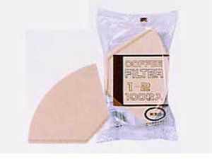 【bonmac/ボンマック】ペーパーフィルター 無漂白 1～2杯用 100枚入り NB-100N 816135