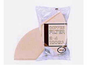 【bonmac/ボンマック】ペーパーフィルター 無漂白 2～4杯用 100枚入り NB-200N 816136