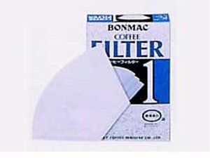 【在庫限り】【bonmac/ボンマック】ペーパーフィルター 酸素漂白 1～2杯用 100枚入り CF-100S 816105