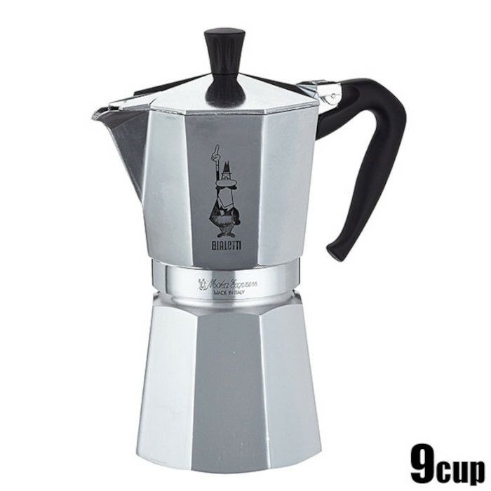 【bialetti/ビアレッティ】MOKA EXPRESS モカ エキスプレス 9杯用