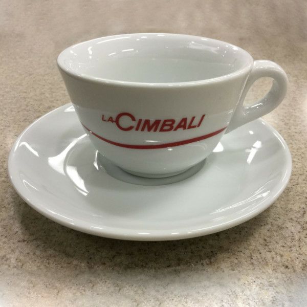 【チンバリ】カプチーノカップ＆ソーサー 150cc 6客セット