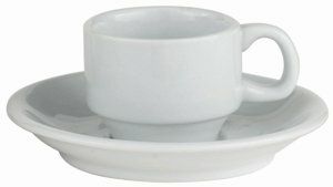 【販売終了】2.75oz. Stacking Demitasse Cup & Saucer